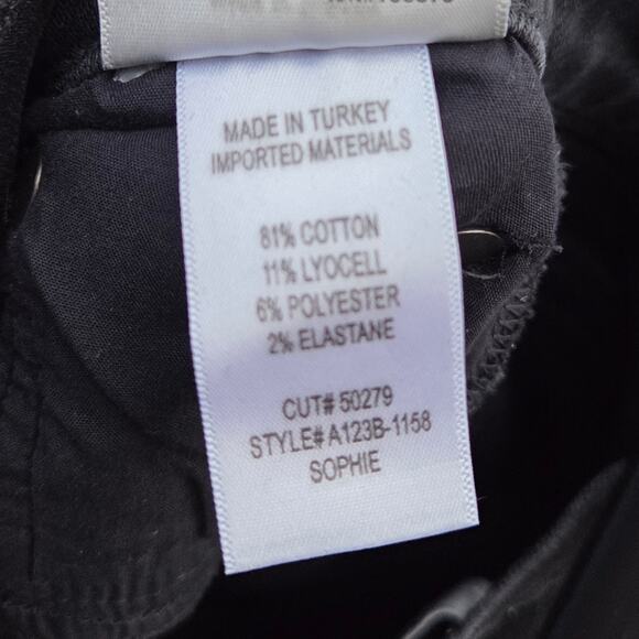 AGOLDE Sophie Mid Rise Skinny Ankle Jean Size 27 - Picture 7 of 7